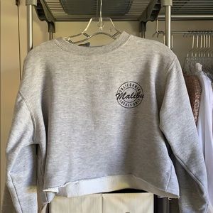 Malibu, California Locals Only Cropped Crewneck